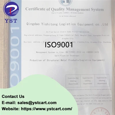 Certifikat ISO9001